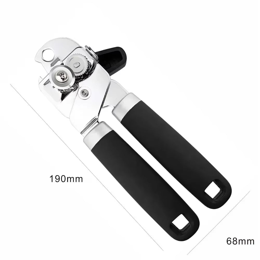 Professional Can Openers Multifunctional Bottle Opener Stainless Steel Manual Beer Corkscrew Kitchen Gadgets Wine Accessories